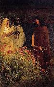 Sir Lawrence Alma-Tadema,OM.RA,RWS Tarquinius Superbus Sir Lawrence Alma-Tadema France oil painting artist